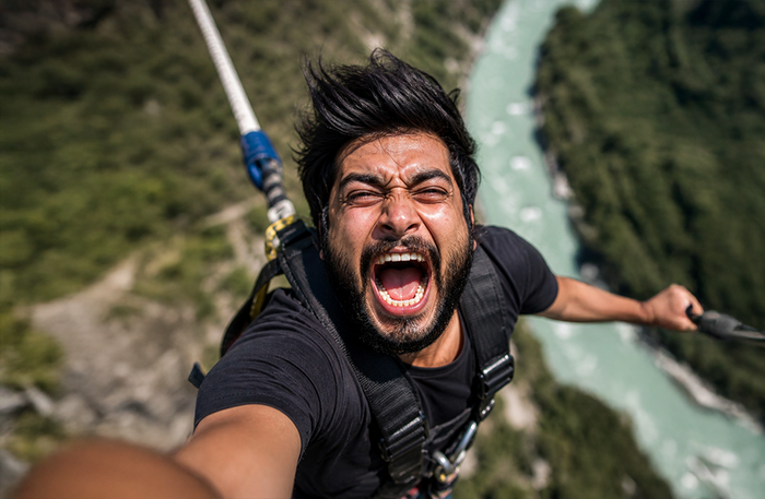 Adrenaline-Packed Rishikesh Thrill Combo with Multiple Bungee Jump Styles and Activities