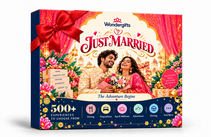 Just Married Gift Box: Celebrate Their Special Day with 500+ Memorable Experiences