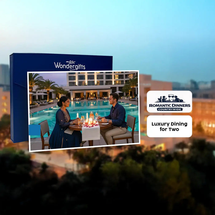 Luxury Dining Gift Box: Exquisite Culinary Experiences for Two at Over 40 Five-Star Hotels Across India