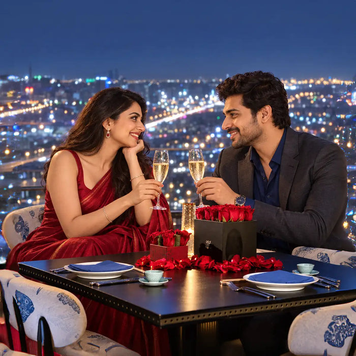 Luxury Romantic Dining Experience for Two in Bengaluru