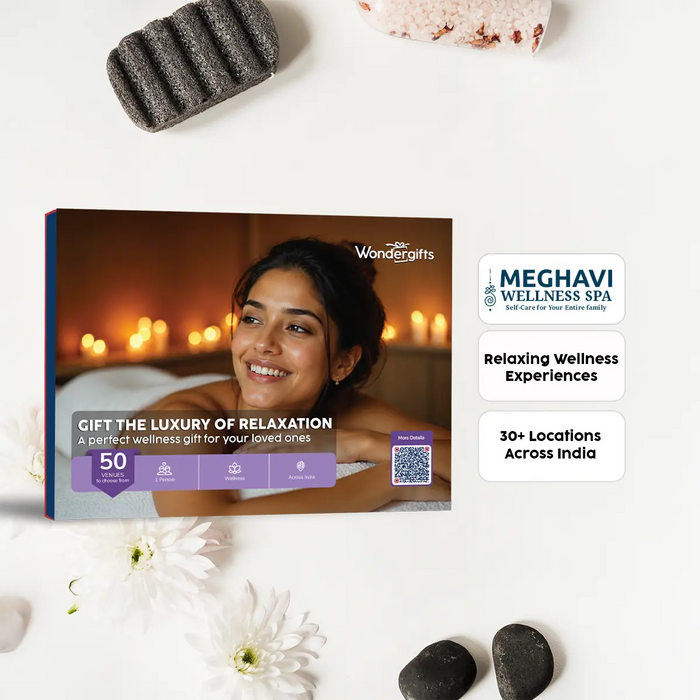 Meghavi Spa Massage Gift Box: Relaxing Wellness Experiences Across India