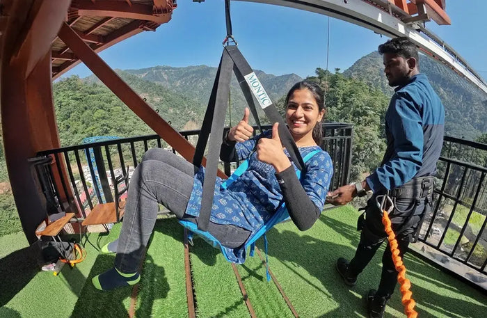 Mind-Blowing Thrill Combo in Rishikesh with Reverse Bungee, Giant Swing and SCAD Jump