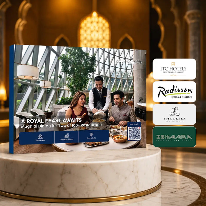 Nawabi Nights Gift Box - Royal Feasts for Two at 100+ Biryani and Mughlai Restaurants Across India