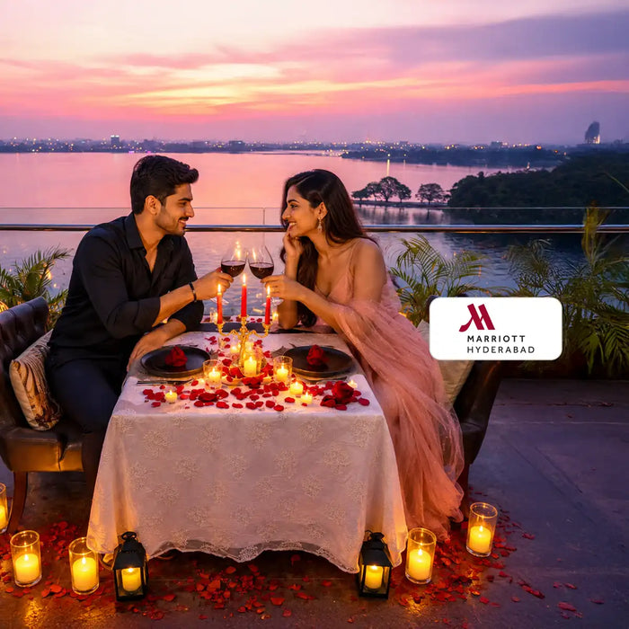 Cabana Dining Gift Box for Two - Choose from Taj, Leela, Hyatt, Hilton & 300+ Exclusive Restaurants Across India