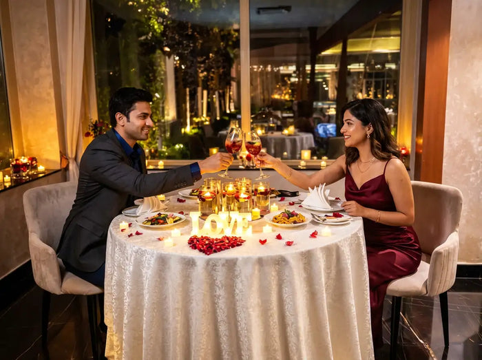 Private Candlelight Dinner Experience for Two in Mumbai