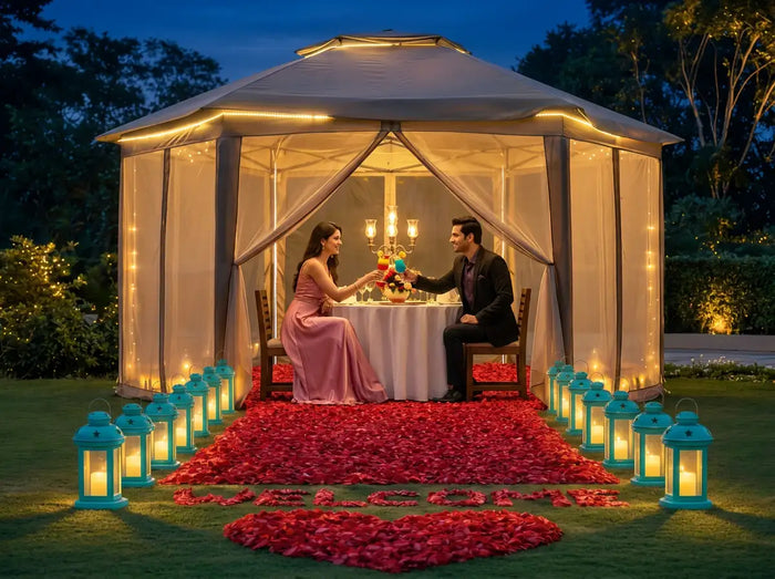 Private Candlelight Dinner Experience for Two in Noida