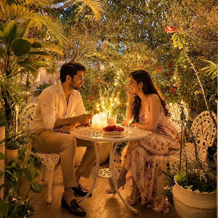Private Rooftop Dining Experience for Two at Angel's Abode Indiranagar Bengaluru