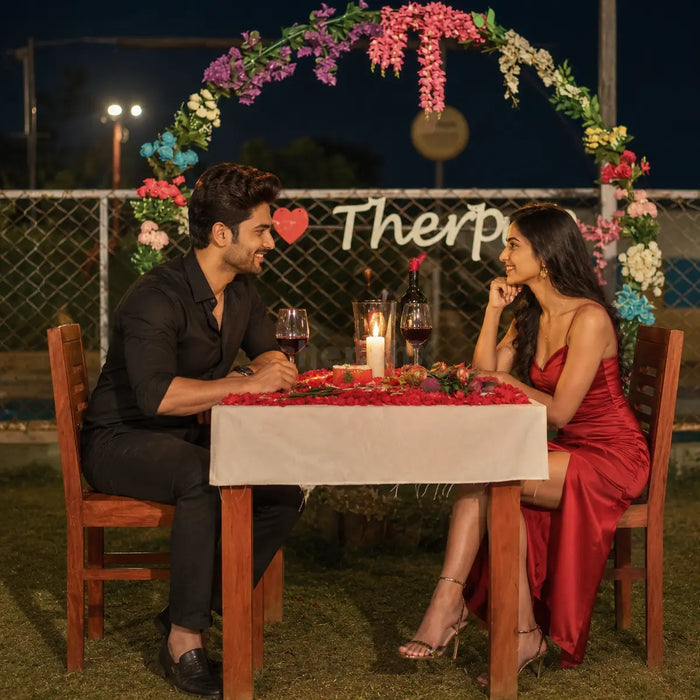 Refined Private Open-Air Dinner Experience for Two in Bengaluru