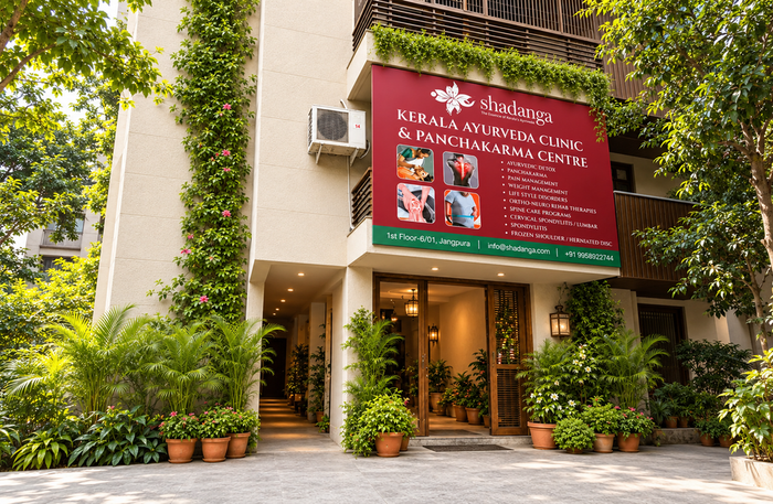 Rejuvenating 90-Minute Ayurvedic Abhyangam Massage with Bahya Vasti Therapy at Shadanga New Delhi for One
