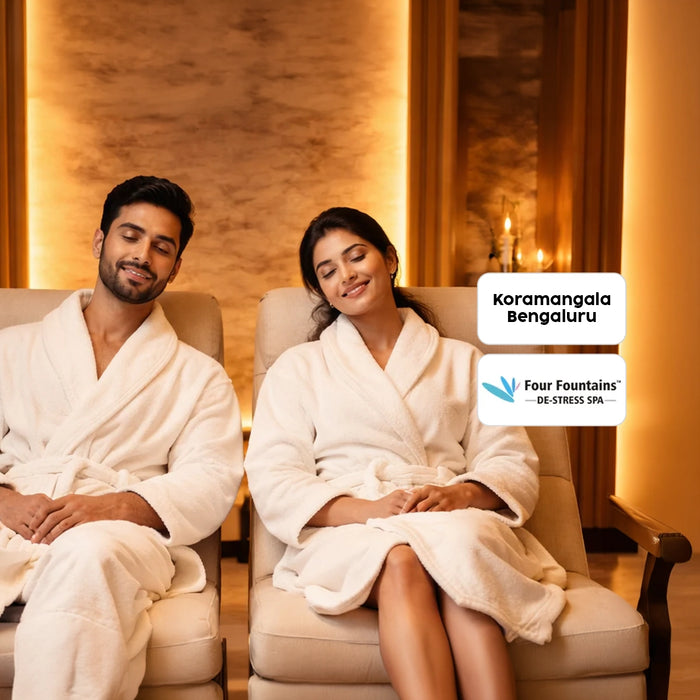Rejuvenating 90-Minute Couple Massage at Four Fountains Spa - Koramangala - Bengaluru