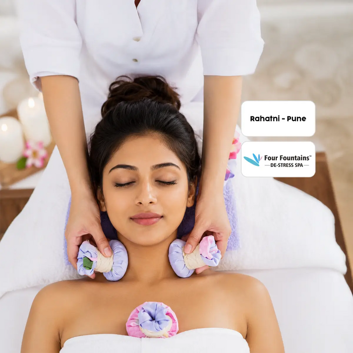 Rejuvenating One-Hour Swedish Massage for One at Four Fountains Spa - Rahatni - Pune