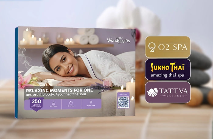 Rejuvenating Spa Experience Gift Box at 250+ Premium Wellness Spas Across India