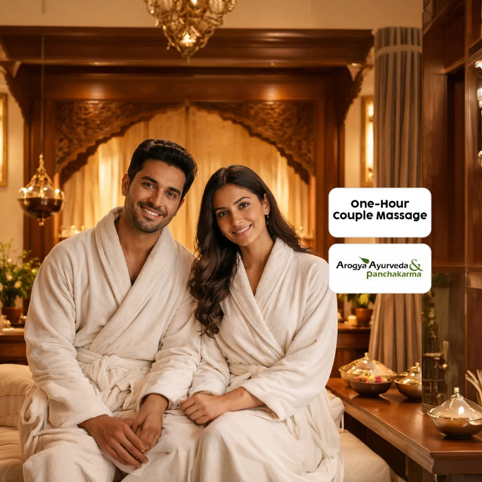 Relaxing One-Hour Couple Massage at Arogya Ayurveda Panchkarma Center Arogya Tollygnunge - Kolkata