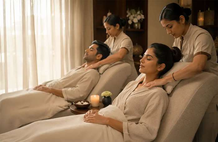 Relaxing One-Hour Couple Swedish Massage at Meghavi Wellness Spa - Clarion Hotel - Hyderabad