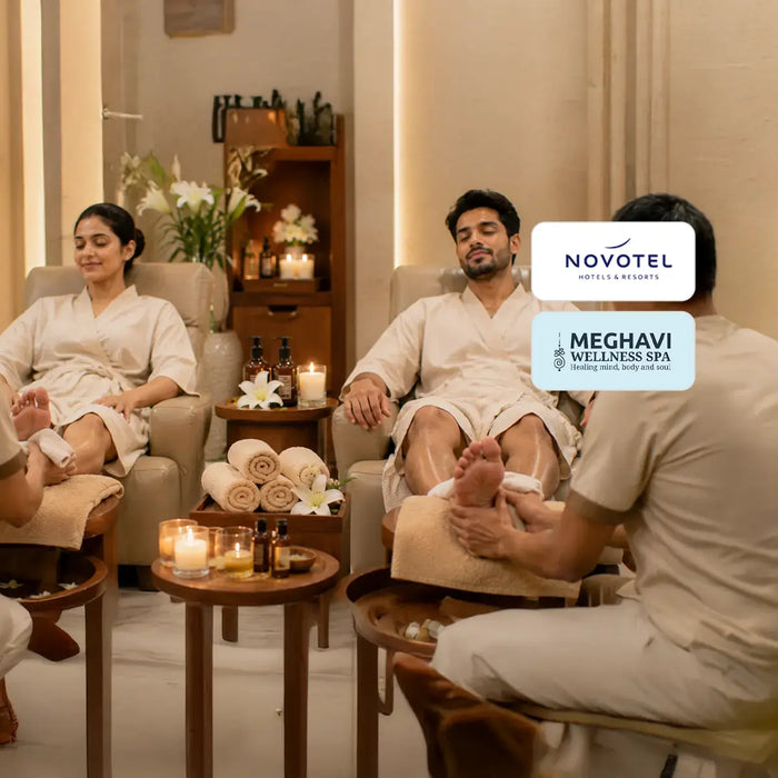 Relaxing One-Hour Couple Swedish Massage at Meghavi Wellness Spa - Novotel Kolkata