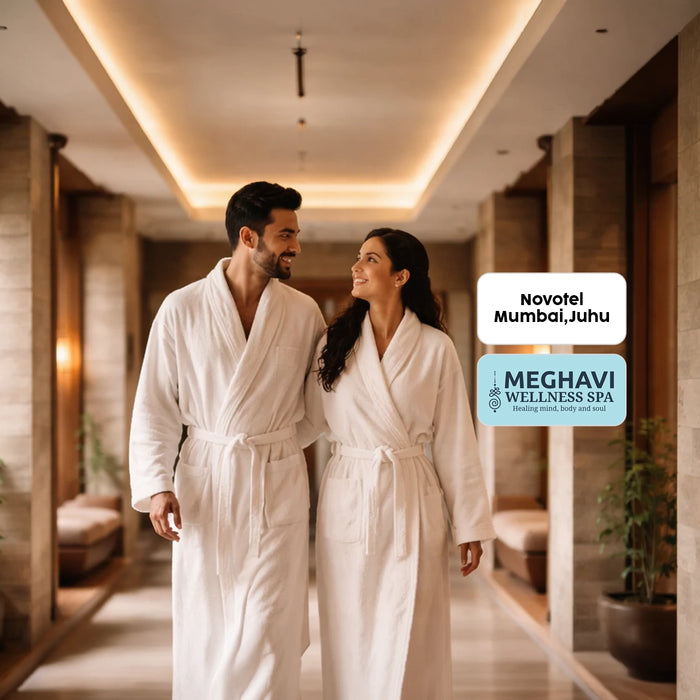 Relaxing One-Hour Swedish Couple Massage at Meghavi Wellness Spa Novotel Mumbai Juhu