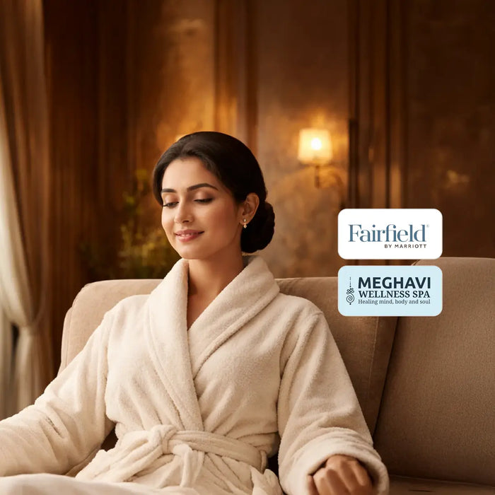 Relaxing One-Hour Swedish Massage for One at Meghavi Wellness Spa - Fairfield by Marriott - Vishakhapatnam