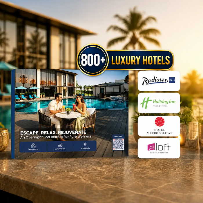 Relaxing Escapes: Overnight Spa & Wellness Stay at 800+ Hotels Across India