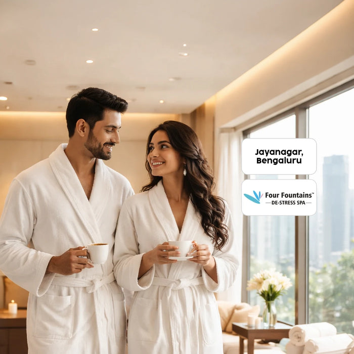 Revitalizing 90-Minute Couple Massage at Four Fountains Spa - Jayanagar - Bengaluru