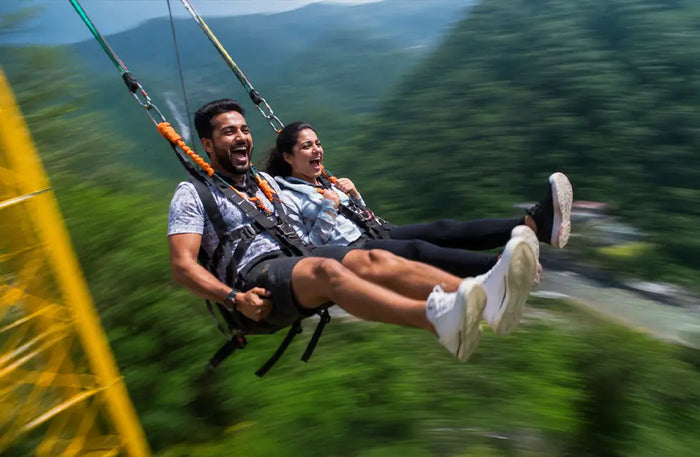 Rishikesh Thrill Combo: Bungee Jump, Giant Swing and SCAD Jump Adventure