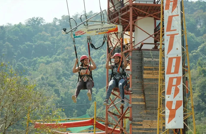 Rishikesh Thrill Combo: Bungee Jump, Giant Swing and SCAD Jump Adventure