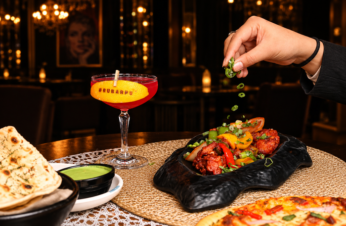 Ru-Bar-Ru - Appetizing Dining Experience for Two at 6 Locations Across Delhi NCR
