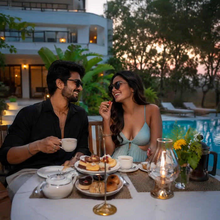 Scenic Hi-Tea Experience for One at The Riverwood Forest Retreat Watch Tower Kanha