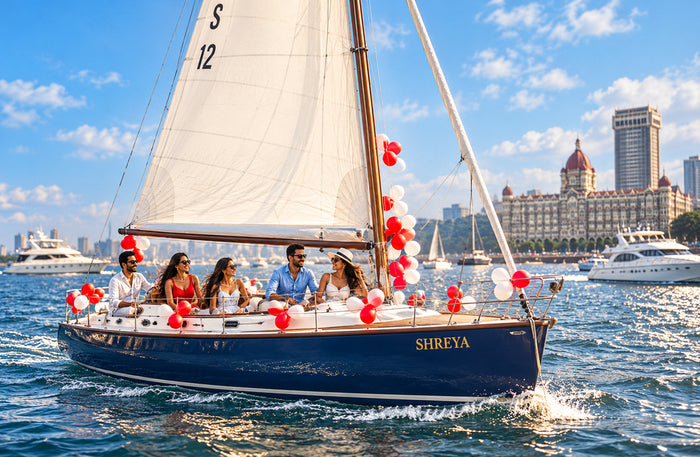 Serene Two-Hour Private Sea Bird Yacht Sailing Experience in Mumbai for Up to 6 People