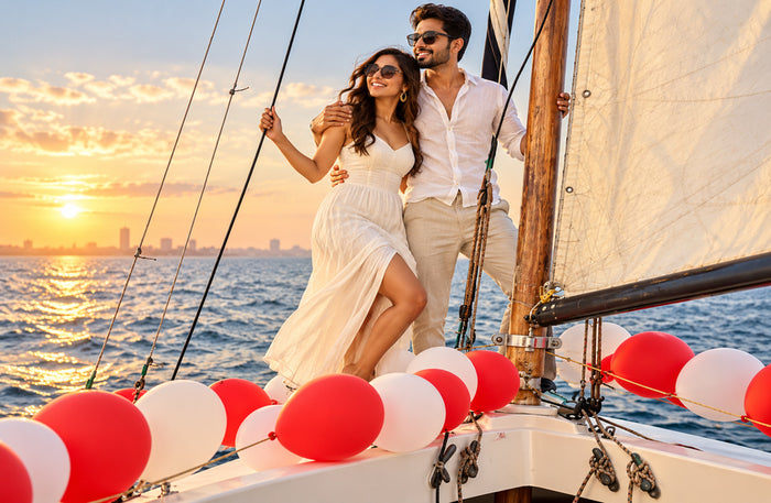 Serene Two-Hour Private Sea Bird Yacht Sailing Experience in Mumbai for Up to 6 People