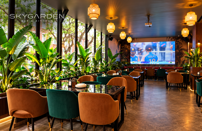 Skygarden Bar & Kitchen Bengaluru - Flavourful Rooftop Dining Experience for Two