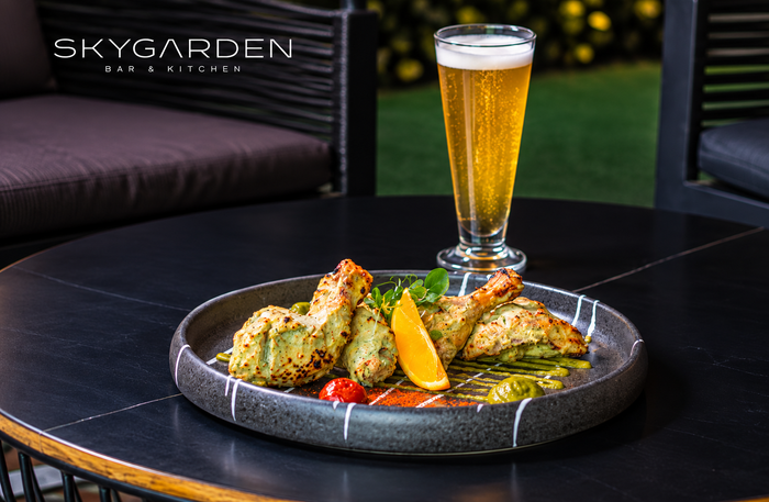Skygarden Bar & Kitchen Bengaluru - Flavourful Rooftop Dining Experience for Two