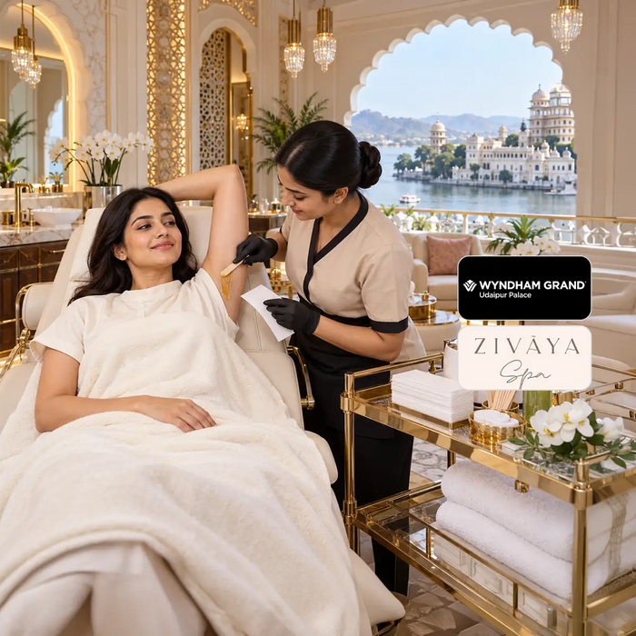 Smooth Underarm Wax Experience at Zivaya Spa – Wyndham Grand, Udaipur