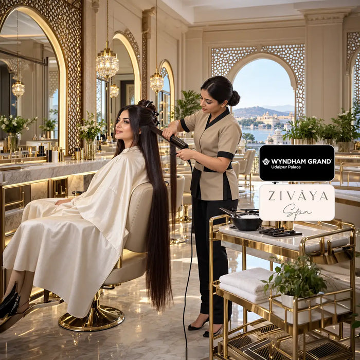 Smoothing Long Length Keratin Treatment at Zivaya Spa – Wyndham Grand, Udaipur