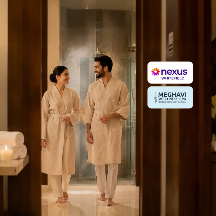 Soothing One-Hour Couple Swedish Massage at Meghavi Wellness Spa - Nexus Whitefield - Bengaluru