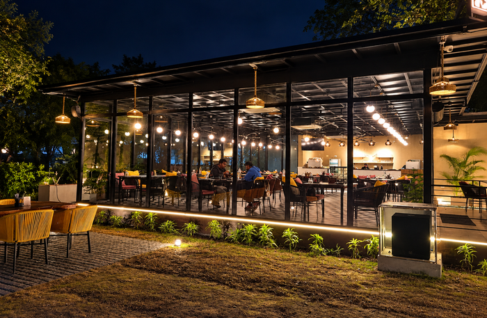 The Sunroom Gurugram - Charming Glass Café Dining Experience for Two