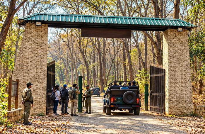 Thrilling Private Jeep Safari in the Jim Corbett Surrounding Forests for Up to 6 People