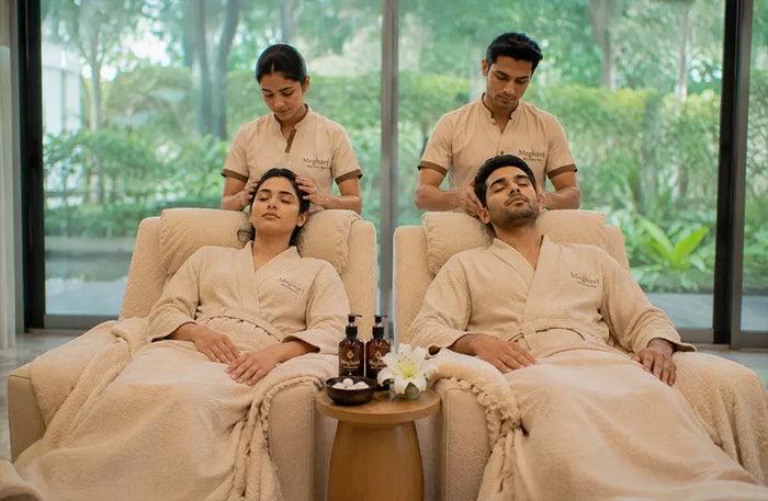 Tranquil One-Hour Couple Swedish Massage at Meghavi Wellness Spa - Novotel Chennai OMR
