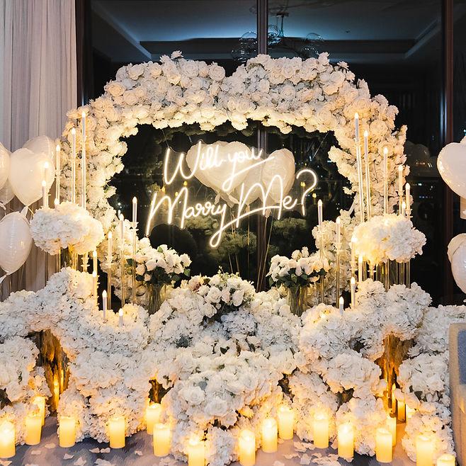 Luxury 5-Course Private Dining Proposal Experience for Two in Bengaluru