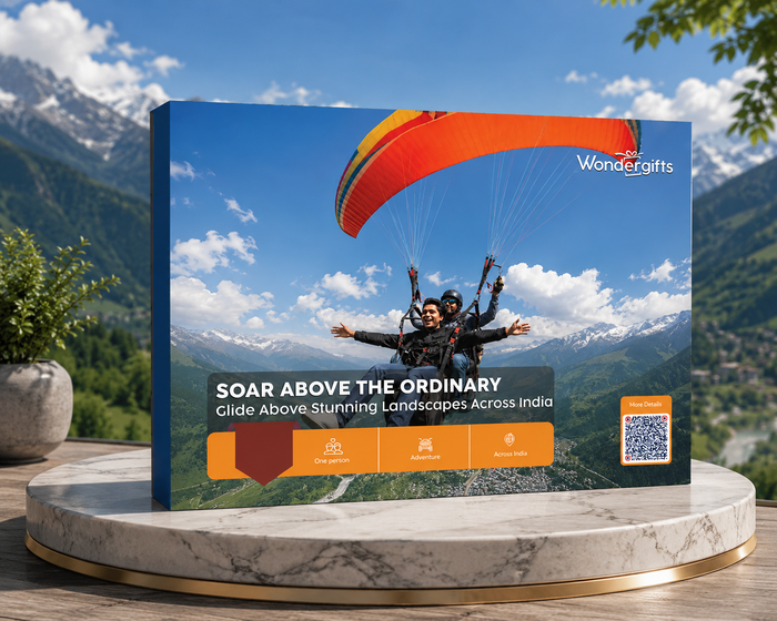 Paragliding Adventure Gift Box: Unforgettable Flying Experiences Across India