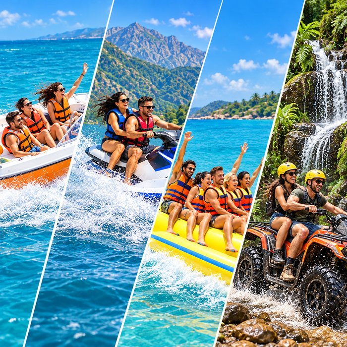 Exhilarating Speed Boat and Water Sports Adventure with Hot Springs Bath in Tatapani