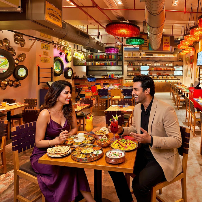 Dining Experience for Two at Dhaba - Estd 1986 Delhi, Central Delhi