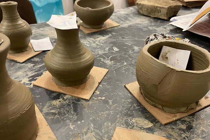 Curated Private Clay Pottery Experience at Chalkbooard
