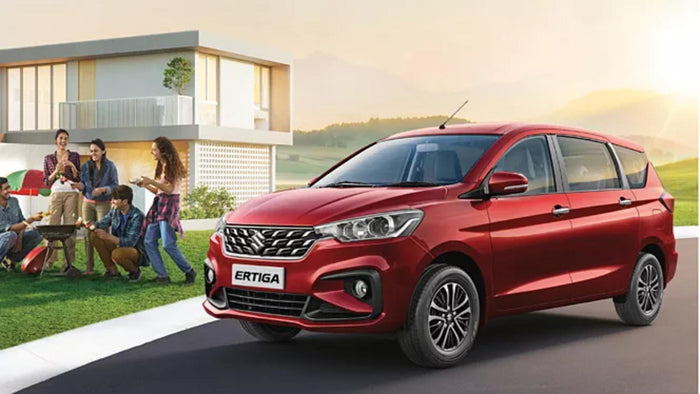 Private Ertiga Car Rental in Srinagar with AC and Driver
