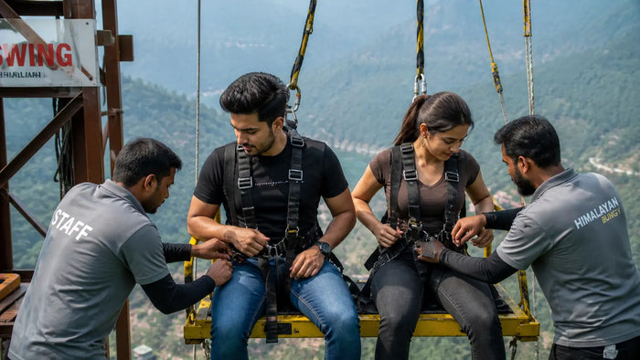 Thrilling 113M Giant Swing Experience in Rishikesh with Video