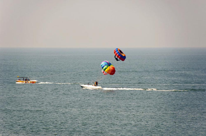 Parasailing in Kovalam