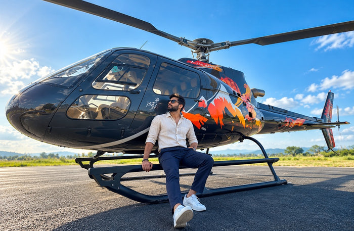 Panoramic 10-Minute Shared Helicopter Ride Above Pune Skyline with Photoshoot