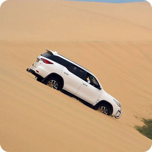Thrilling Toyota Fortuner Desert Safari with Camel Ride in Jaisalmer