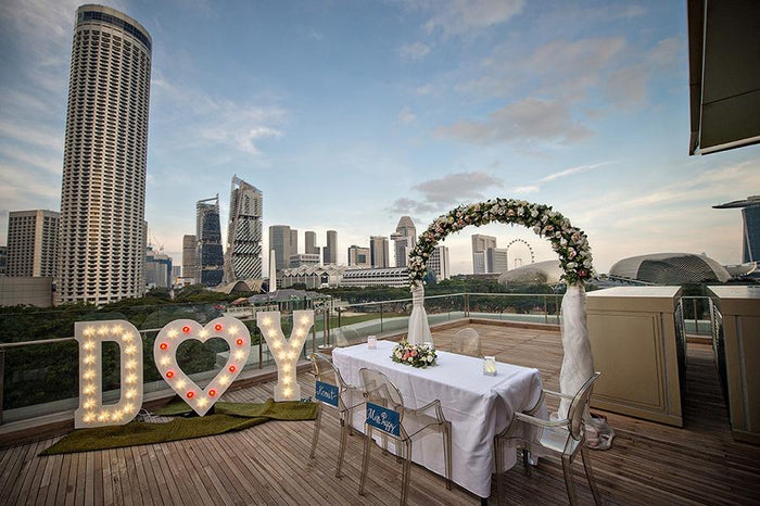 Private Rooftop Dining Package for Five at Eraya Skylight Rooftop Venue Bengaluru