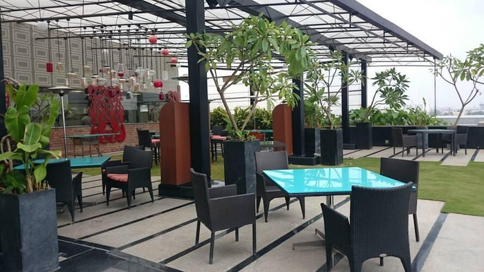 Private Rooftop Dining Package for Five at Eraya Skylight Rooftop Venue Bengaluru
