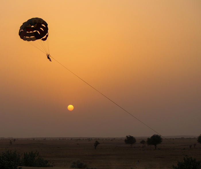 Parasailing in Khuri